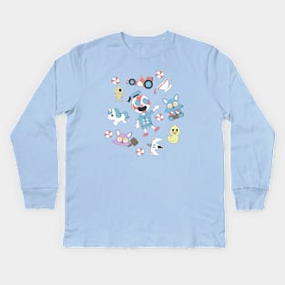 Lollipop's Games - Five Nights at Candy's 3 Kids Long Sleeve T-Shirt